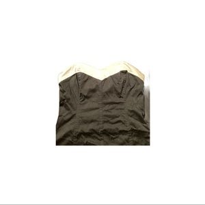 White House black market black tube dress